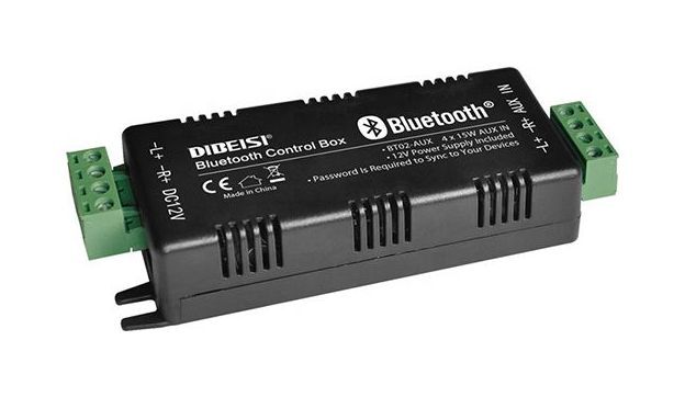 4-х канальный морской усилитель с AUX