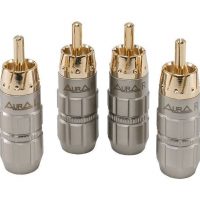 Aura RCA-P619 RCA коннекторы, 6 мм, вход, (1/4), упак. 4 шт