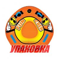 Баллон буксируемый 2Ber с электрическим насосом и буксирным тросом (упаковка из 12 шт.)