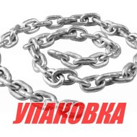 Цепь якорная оцинкованная 6 мм, DIN766 (упаковка из 100 м.)