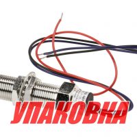 Датчик тахометра 3 провода, 80х60 мм, 0-200000 Гц, прямоугольный импульс, резьба М18х1.5, Marine Rocket (упаковка из 8 шт.)