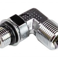 Переходник угловой на гидроцилиндр 3/8"x1/4", Sea First