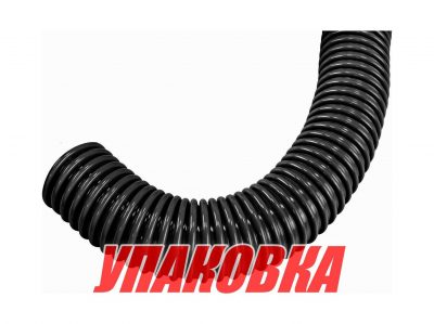 Гофра кабель-трассы д. 50.8 мм, 15 м, черная (упаковка из 2 шт.)