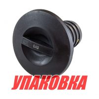 Горловина заливная для бензина, пластиковая, черная, под шланг 38 мм (упаковка из 25 шт.)