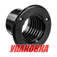 Горловина выхода канала, черная (упаковка из 10 шт.)