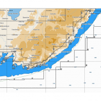 Карта C-MAP MAX-N+ DISCOVER MEDIUM, Kyongsong Man to Samarga
