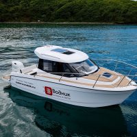 Катер Феникс 700 Cabin белый с Suzuki DF200ATX