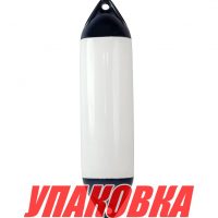 Кранец Marine Rocket надувной, размер 600x150 мм, цвет синий/белый (упаковка из 4 шт.)