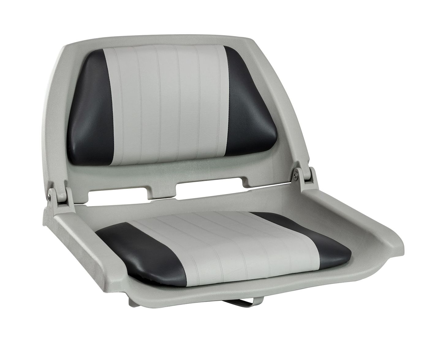 Кресло мягкое складное, обивка винил, цвет серый/угольный, Marine Rocket