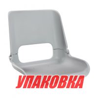 Кресло пластиковое серое (упаковка из 4 шт.)