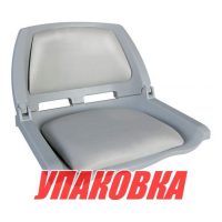 Кресло складное мягкое TRAVELER, цвет серый/серый (упаковка из 4 шт.)