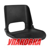 Кресло складное пластиковое черное (упаковка из 4 шт.)
