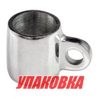Кронштейн леера 7/8 (22,2 мм) скользящий с петлей (упаковка из 10 шт.)