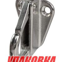 Крючок с защелкой 38х30 мм (упаковка из 30 шт.)