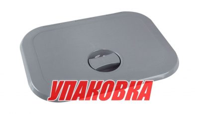 Люк смотровой 270 х 373 мм, серый (упаковка из 30 шт.)