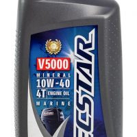 Масло ECSTAR Suzuki Marine V5000 4T SAE 10W40, 1 л, минеральное