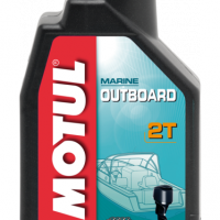 Масло моторное Motul Outboard 2T, минеральное 1 л