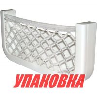 Накладной карман с сеткой 360x160x12 мм (упаковка из 4 шт.)