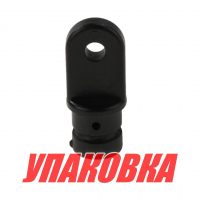 Наконечник рамы тента для трубы с внутренним диаметром 16 мм, пластиковый черный (упаковка из 100 шт.)