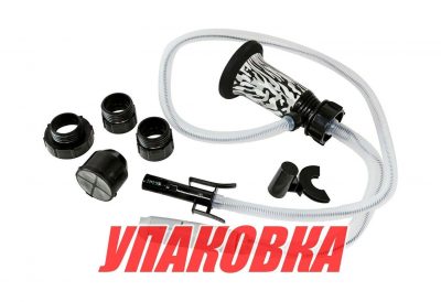 Насос электрический для перекачки топлива на батарейках 130см с автоотключением, Marine Rocket (упаковка из 20 шт.)