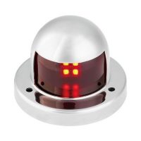 Огонь ходовой светодиодный, нержавеющий корпус, красный 12 В, SeaFlo