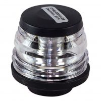 Огонь топовый диам. 60x62 мм, пластиковый корпус, 12-24 В, 2 Вт, LED, Ba15d