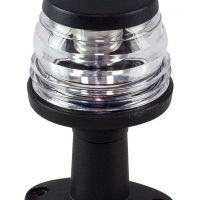 Огонь топовый на стойке 4", черный, пластиковый, 12 В, LED, Ba15d