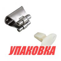 Ограничитель двери 34x16x23 мм, пластиковый держатель (упаковка из 100 шт.)