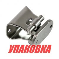 Ограничитель двери, 34x20х30 мм, нержавеющая сталь (упаковка из 4 шт.)