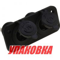 Панель с двумя разъёмами прикуривателя (упаковка из 20 шт.)