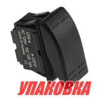 Переключатель двухпозиционный ON-OFF 12 В/16А 2Р (упаковка из 25 шт.)