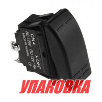 Переключатель двухпозиционный ON-OFF 12 В/16А 4Р (упаковка из 10 шт.)