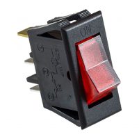 Переключатель двухпозиционный ON-OFF 12 В/15 А, 3P