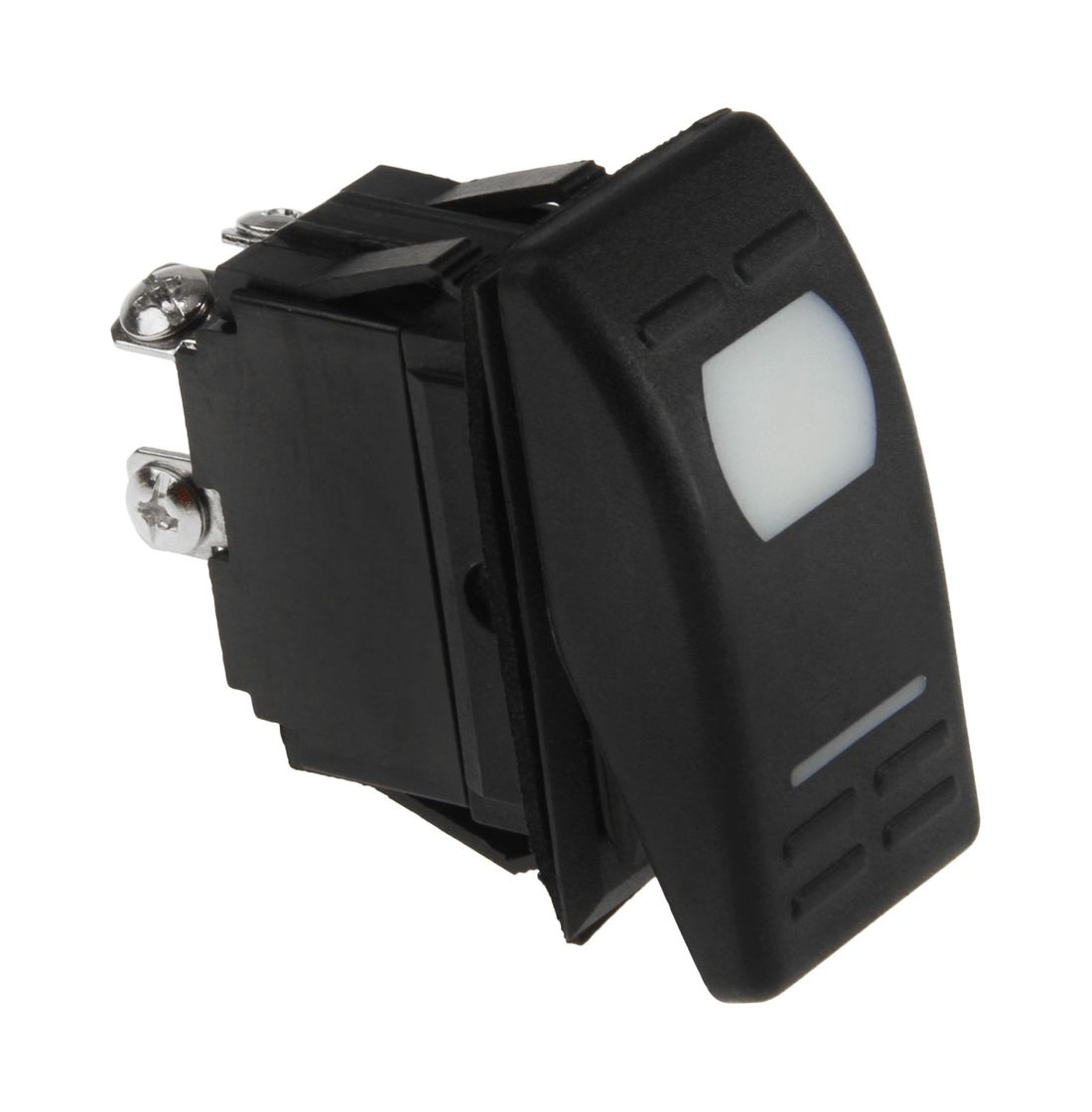 Переключатель двухпозиционный ON-OFF 12 В/16А 3Р с подсветкой
