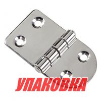 Петля 37,5х70 мм нержавеющая (упаковка из 35 шт.)