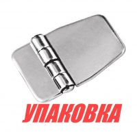 Петля 59х40 мм, нержавеющая (упаковка из 10 шт.)