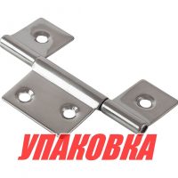 Петля 86х30х1.3 мм, нержавеющая (упаковка из 10 шт.)