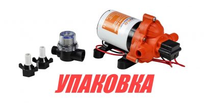 Помпа водоподающая мембранная SeaFlo, 12 В, 10.6 л/мин, 3.1 бар, 6 А (упаковка из 16 шт.)