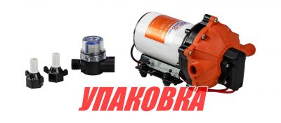 Помпа водоподающая мембранная SeaFlo, 12 В, 18.9 л/мин, 4.1 бар, 8 А (упаковка из 12 шт.)