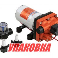 Помпа водоподающая мембранная SeaFlo, 12 В, 15 л/мин, 4.0 бар, 14 А (упаковка из 4 шт.)