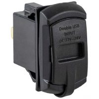 Разъем USB 5В 4.2А и вольтметр