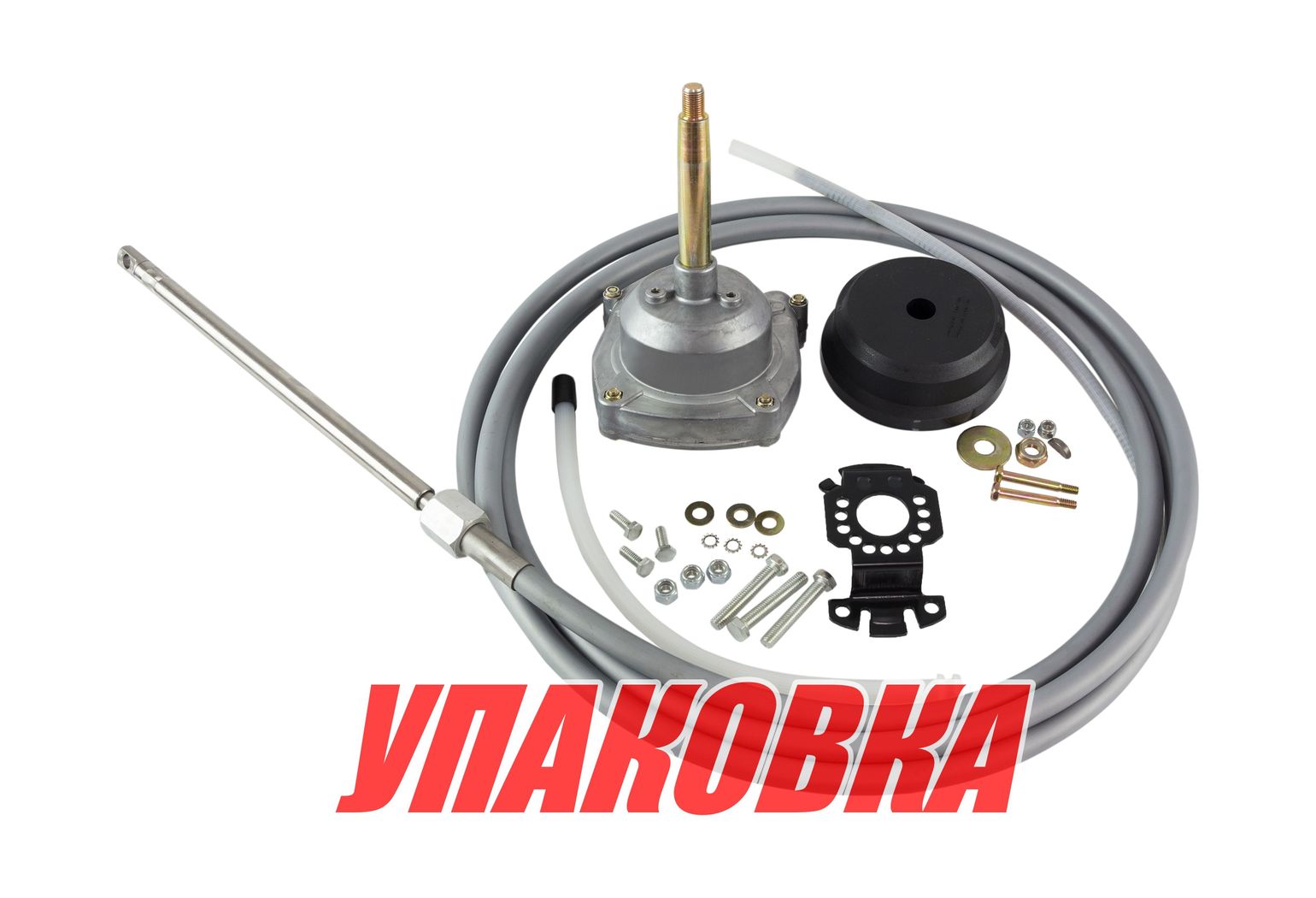 Редуктор рулевой 3000 с нержавеющим тросом 17 футов (5,18 м) (упаковка из 4 шт.)