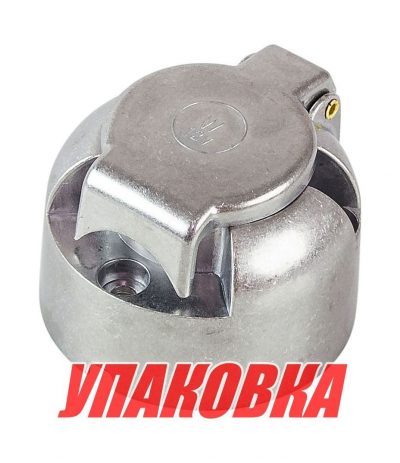 Розетка для прицепа, металлический корпус, 7 контактов (упаковка из 50 шт.)