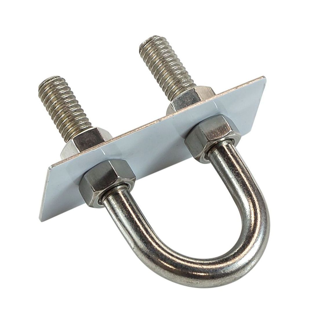 Рым-болт U-образный D9.5 мм, Lрез. 38 мм