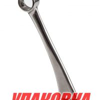 Стойка поручня проходная под трубу 7/8 (22 мм), поперечная, высота 152 мм (упаковка из 25 шт.)