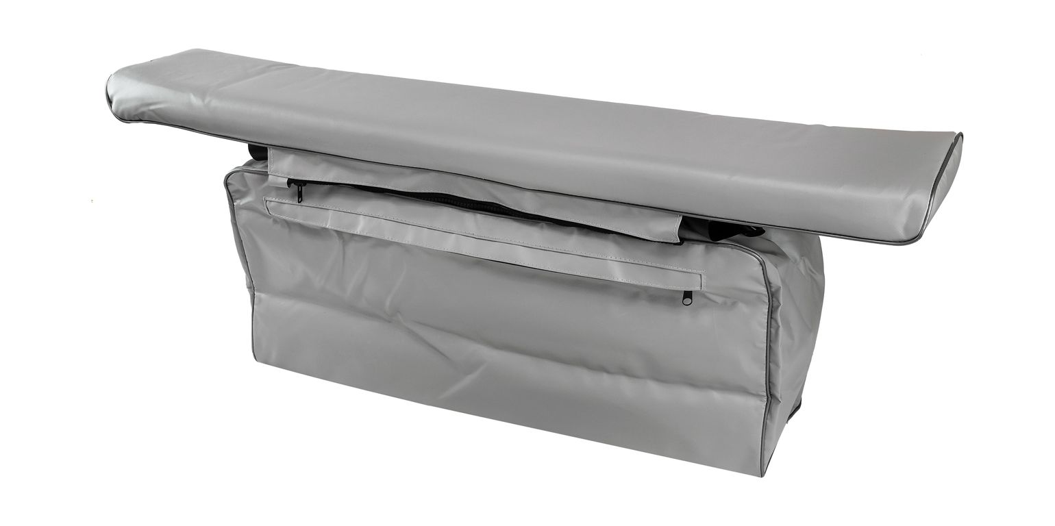 Сумка на сиденье с мягкой накладкой, 900х230 мм, серая