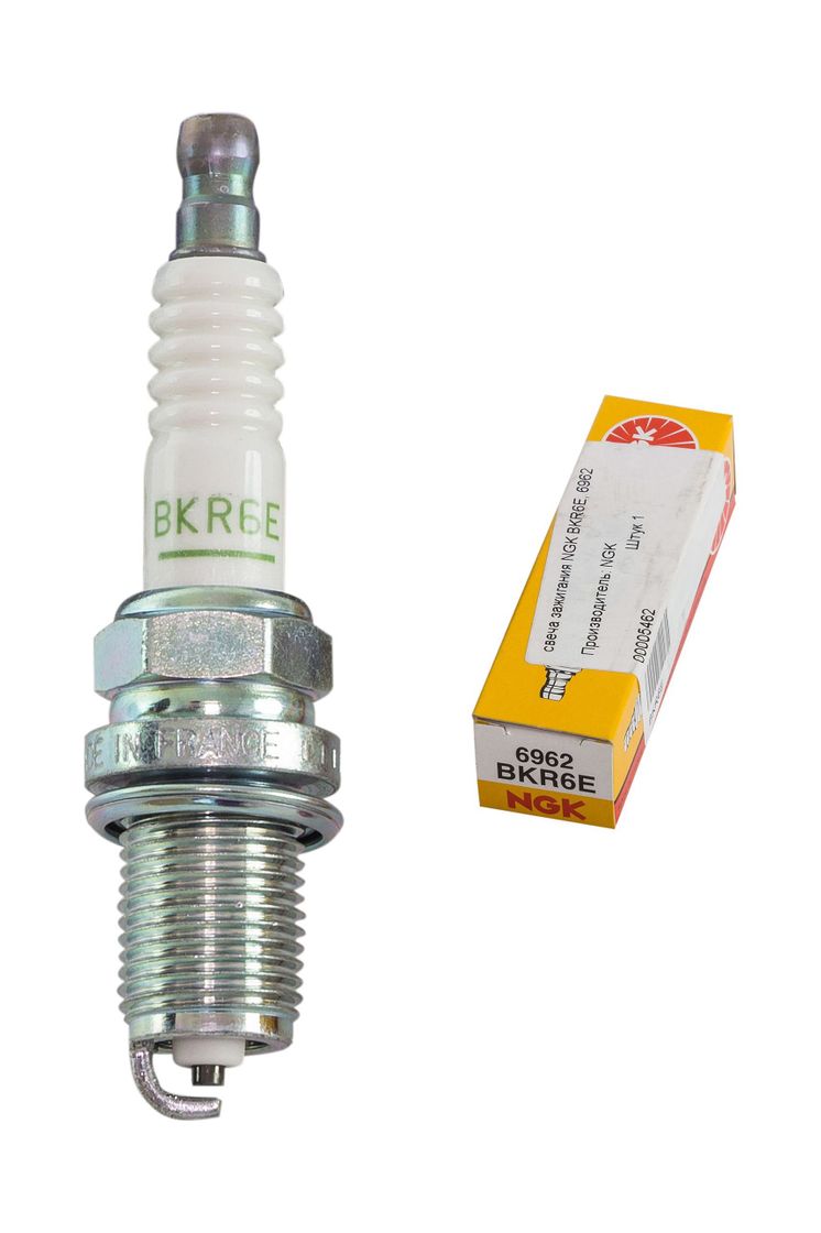 Свеча зажигания NGK BKR6E, 6962