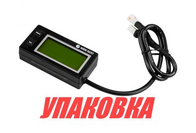 Тахометр универсальный со счетчиком моточасов, датчиком температуры, вольтметром, подсветкой, сменная батарейка (упаковка из 10 шт.)