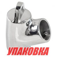 Тройник леера 1 (25,4 мм), 60 град с петлей (упаковка из 10 шт.)