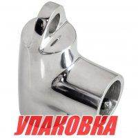 Тройник леера 7/8 (22,2 мм), 90 град с петлей (упаковка из 10 шт.)